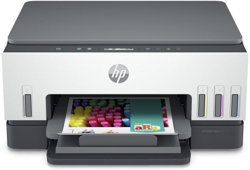 Inkoustová tiskárna HP Smart Tank Wireless 670 All-in-One
