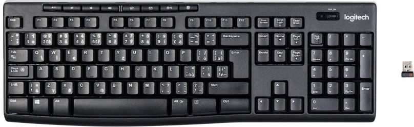 Klávesnice Logitech Wireless Keyboard K270 - CZ/SK