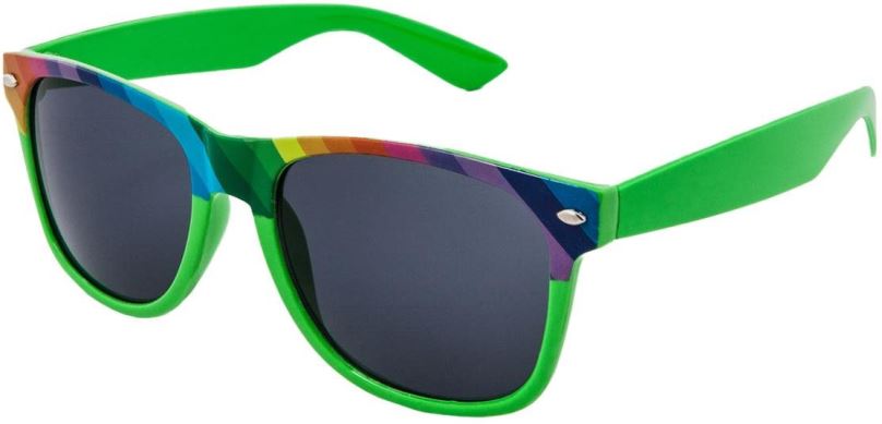Sluneční brýle OEM Sluneční brýle Nerd spectrum zelené