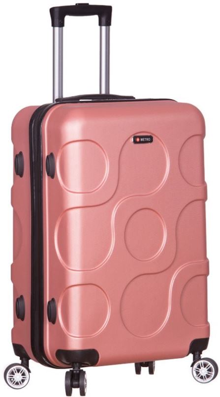 Cestovní kufr Metro LLTC4/3-M - růžová