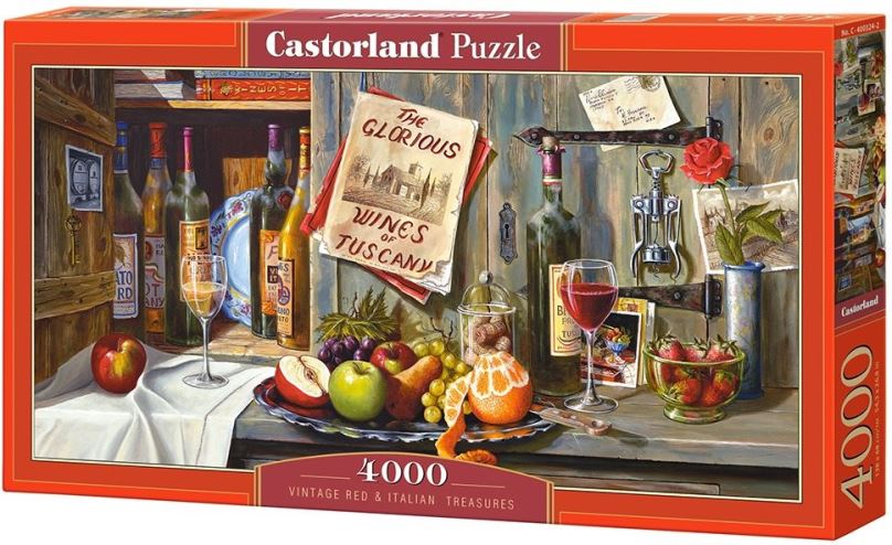 Puzzle Castorland Puzzle Sklizeň italských pokladů 4000 dílků