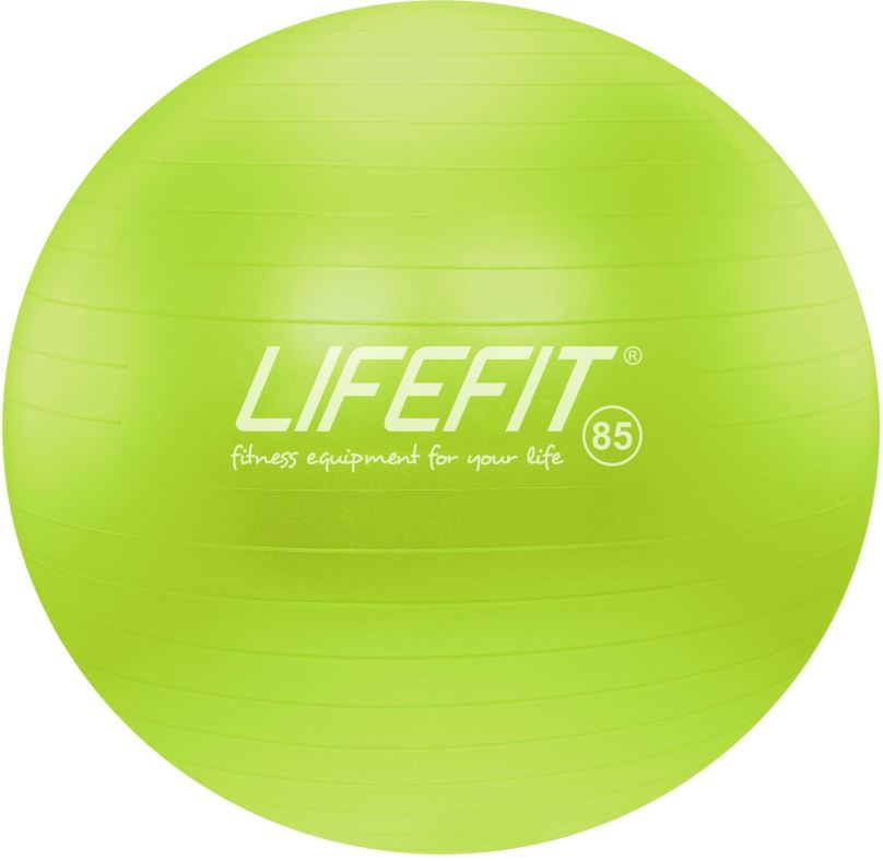Gymnastický míč LifeFit Anti-Burst 85 cm, zelený