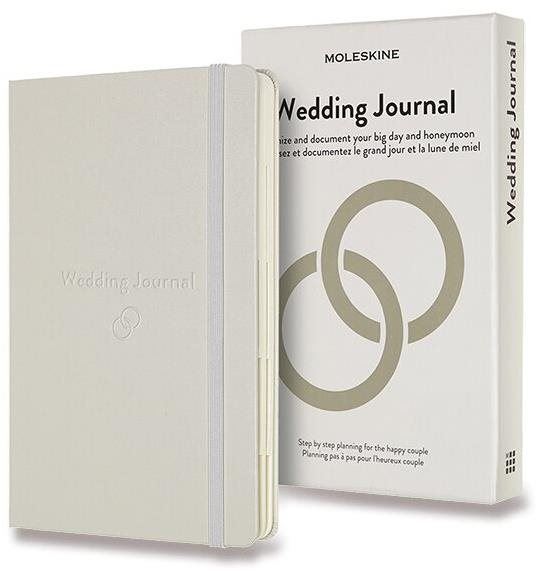 Zápisník MOLESKINE Passion Journal Wedding L, tvrdé desky