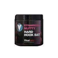 Vitalbaits Boilies Hard Hook Baits Strawberry Nutty 100g 24mm