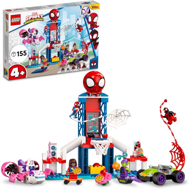 LEGO stavebnice LEGO® Marvel 10784 Spider-Man a pavoučí základna