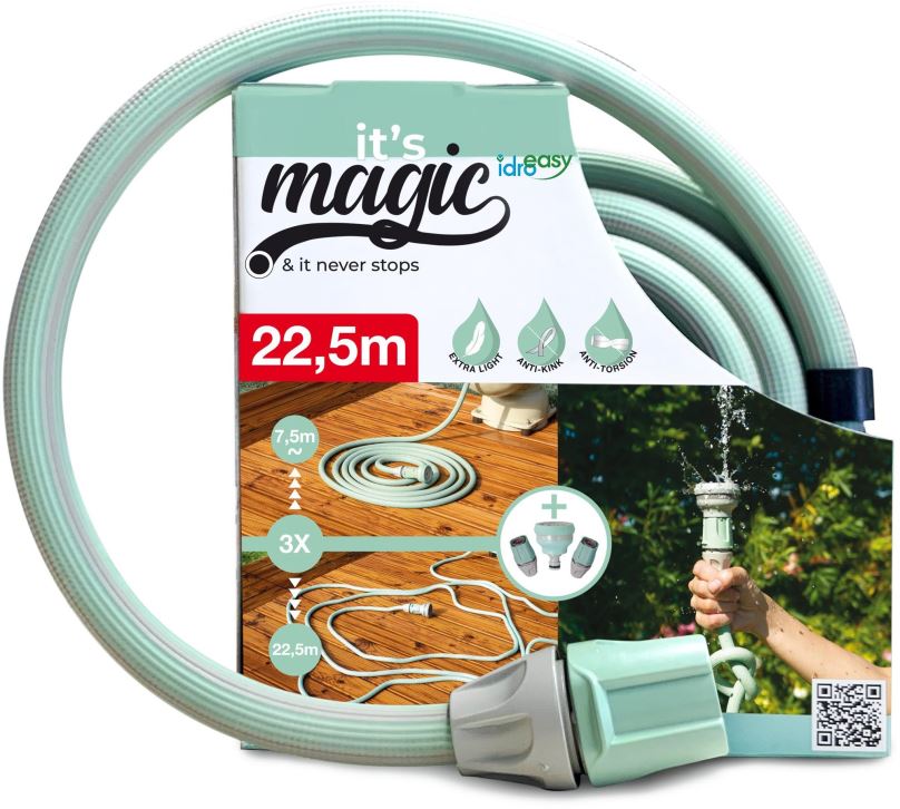 Zahradní hadice Idro Easy Magic Soft Smart 22,5m 1/2”
