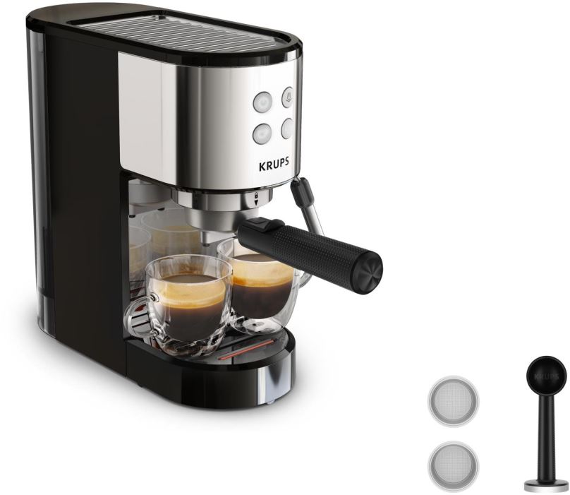 Pákový kávovar KRUPS XP441810 Virtuoso Essential