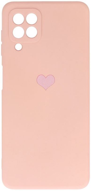 Kryt na mobil Vennus Valentýnské pouzdro Heart pro Samsung Galaxy A22 4G/ Galaxy M22 4G - růžové