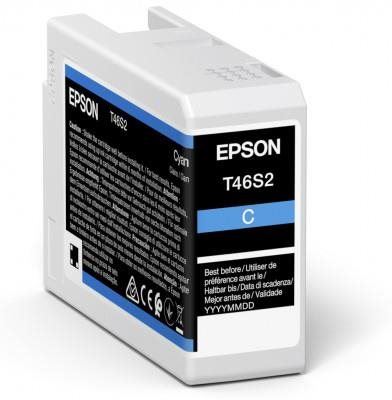 Cartridge Epson Singlepack Cyan T46S2 UltraChrome Pro 10 ink 25ml