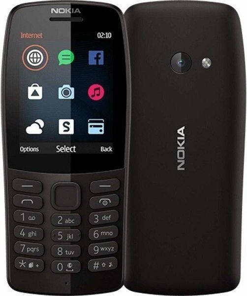 Mobilní telefon Nokia 210 černá