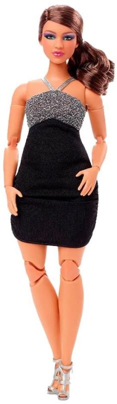 Mattel Barbie® Signature LOOKS Basic Brunetka ladných křivek, HBX95