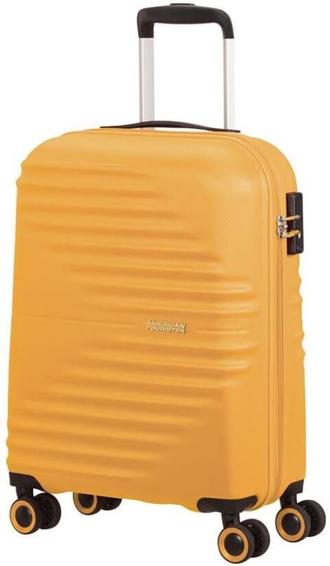 Cestovní kufr American Tourister WaveTwister SPINNER 55/20 TSA Sunset Yellow