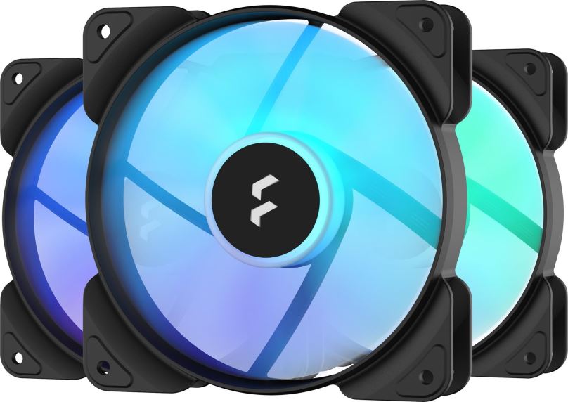 Ventilátor do PC Fractal Design Aspect 12 RGB Black Frame (3pack)