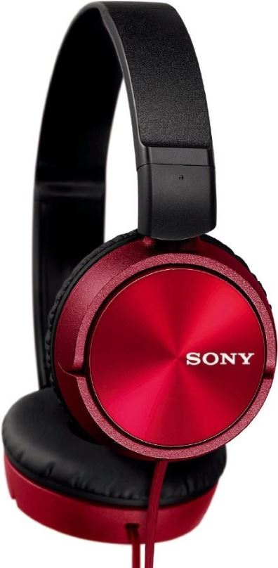 Sluchátka Sony MDR-ZX310 červená