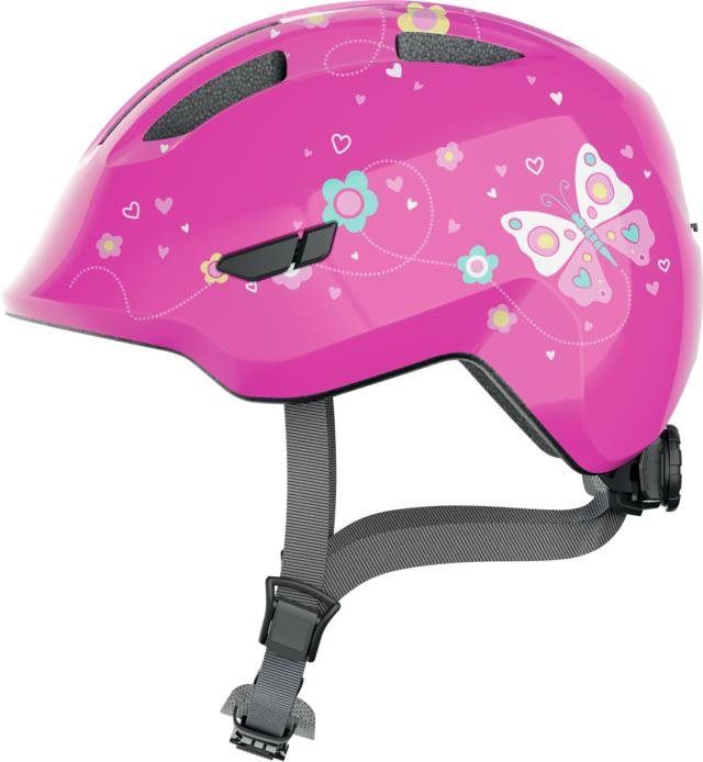 Helma na kolo ABUS Smiley 3.0 pink butterfly S