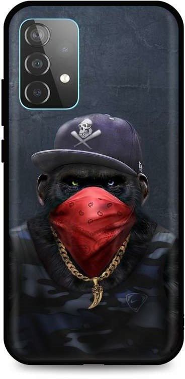 Kryt na mobil TopQ Samsung A52 silikon Monkey Gangster 57421