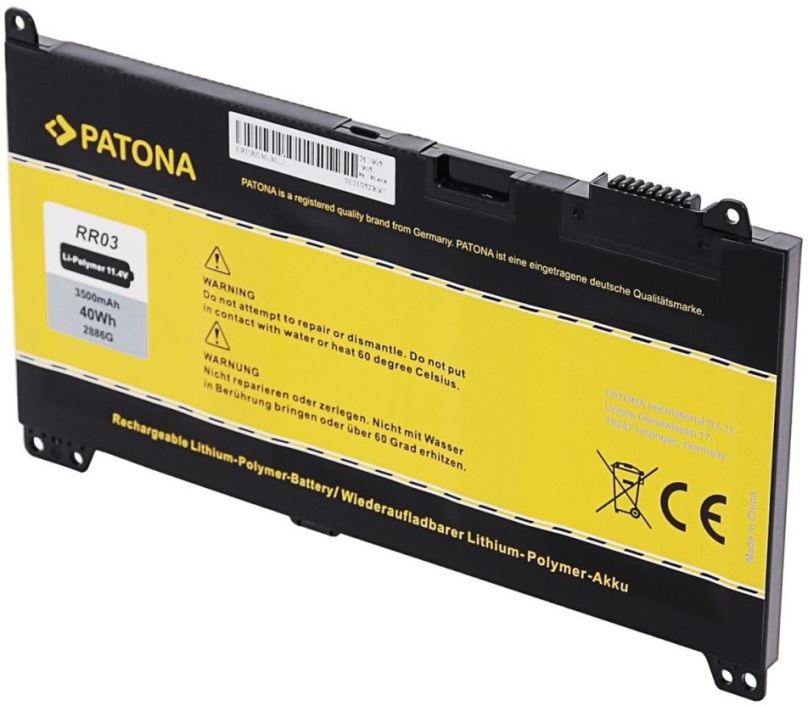 Baterie pro notebook Patona pro HP 430/440/450 G4  3500mAh Li-Pol 11,4V RR03XL