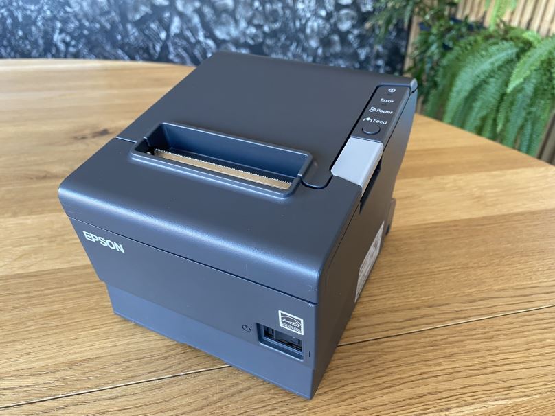 POUŹITÉ ZBOŽÍ - Pokladní tiskárna Epson TM-T88V černá, USB a RS-232
