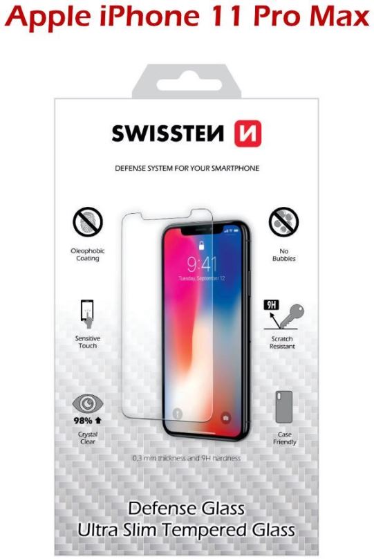Ochranné sklo Swissten pro iPhone 11 Pro Max