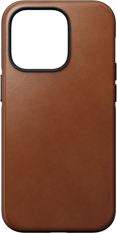 Kryt na mobil Nomad Modern Leather MagSafe Case English Tan iPhone 14 Pro