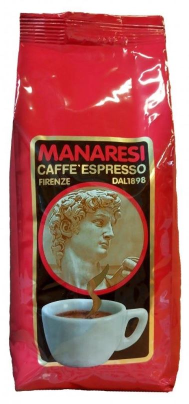 Káva Manaresi Classic Italian, zrnková káva, 250g.