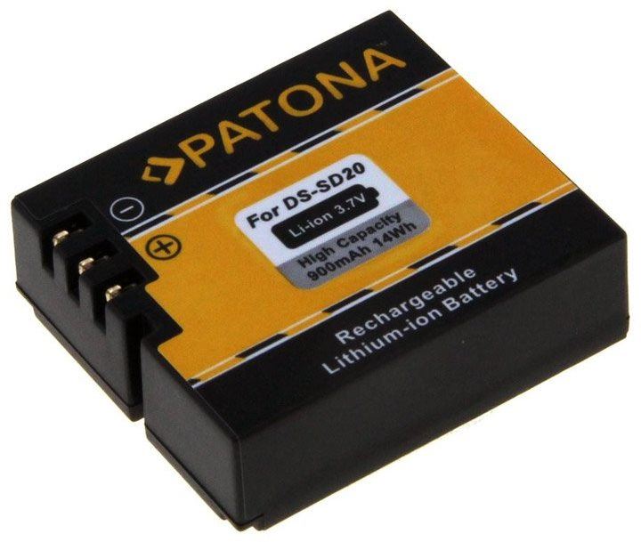 Baterie pro kameru PATONA pro Rollei DS-SD20 900mAh Li-Ion