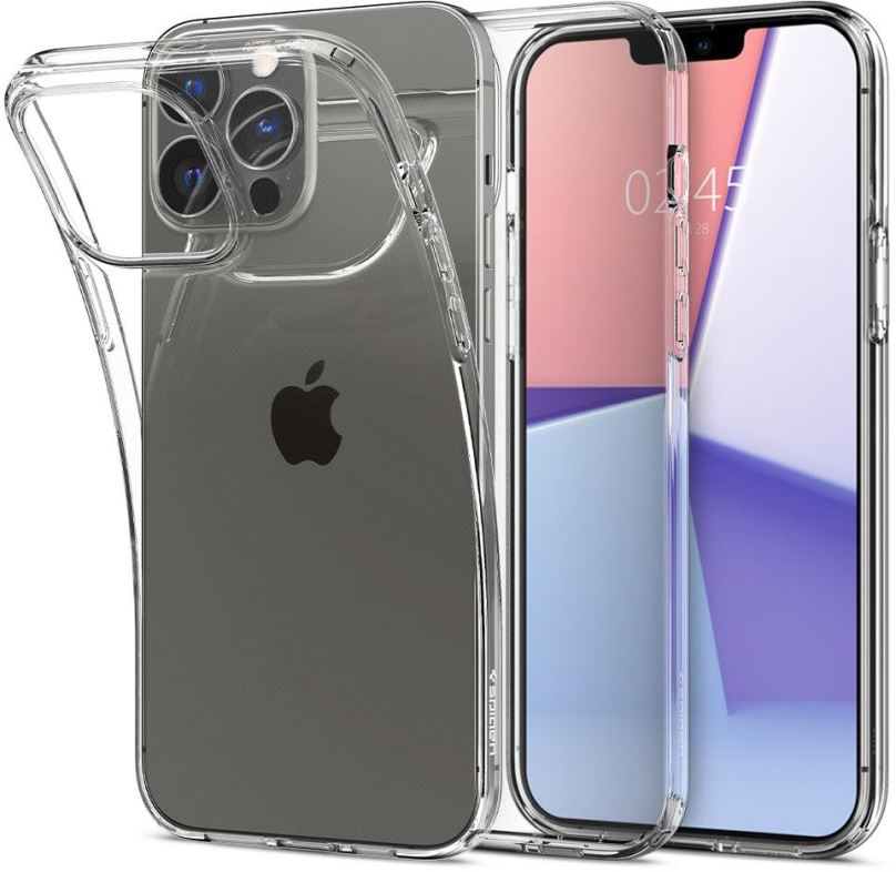 Kryt na mobil Spigen Liquid Crystal Crystal Clear iPhone 13 Pro Max