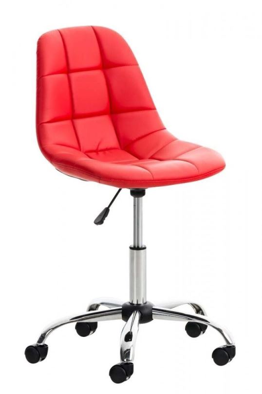 Kancelářská židle BHM GERMANY Emil, červená