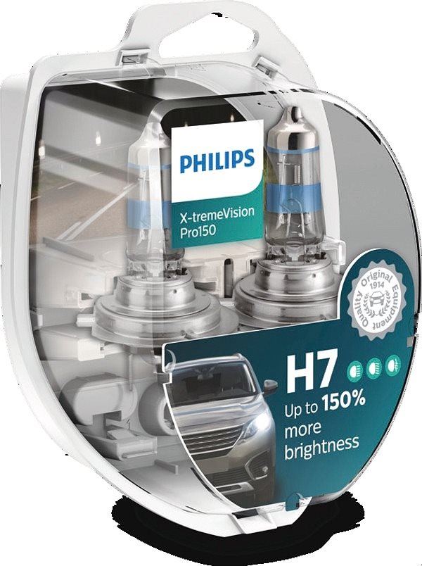 Autožárovka PHILIPS H7 X-tremeVision Pro150 2 ks