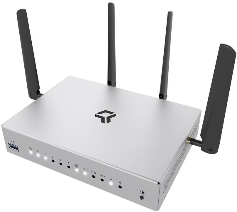 WiFi router Turris Omnia Wi-Fi 6, silver