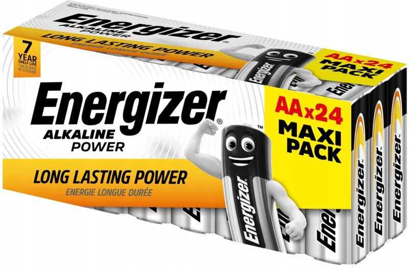 Jednorázová baterie ENERGIZER Alkaline Power AA/LR6, 24 ks (box)