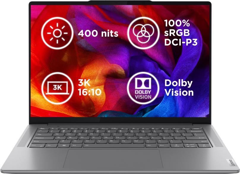 Notebook Lenovo Yoga Pro 7 14IMH9 Luna Grey celokovový