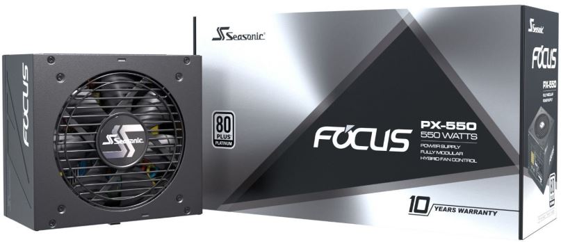 Počítačový zdroj Seasonic Focus PX 550 Platinum