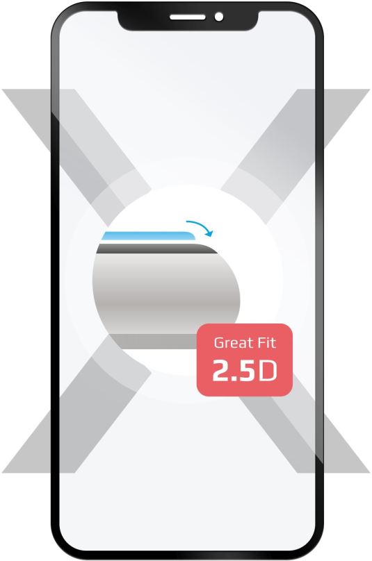 Ochranné sklo FIXED Full-Cover pro Xiaomi Mi Mix 2 černé