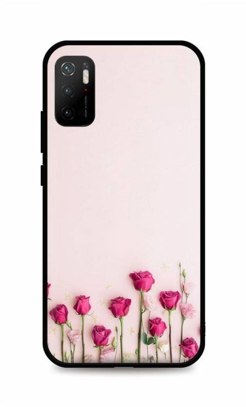 Kryt na mobil TopQ Xiaomi Poco M3 Pro silikon Roses 60204