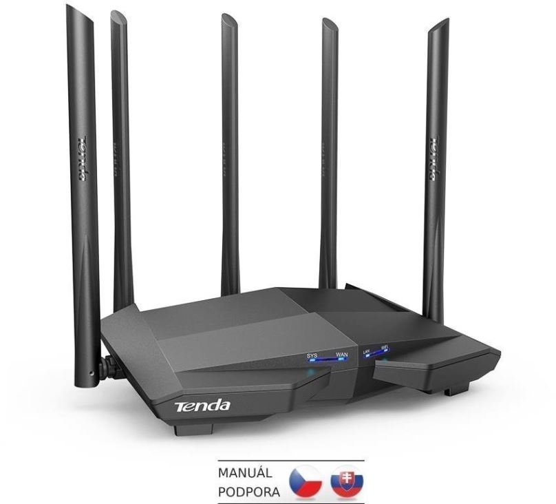 WiFi router Tenda AC11 Wireless AC1200 Dual Band Router IPv6 VPN