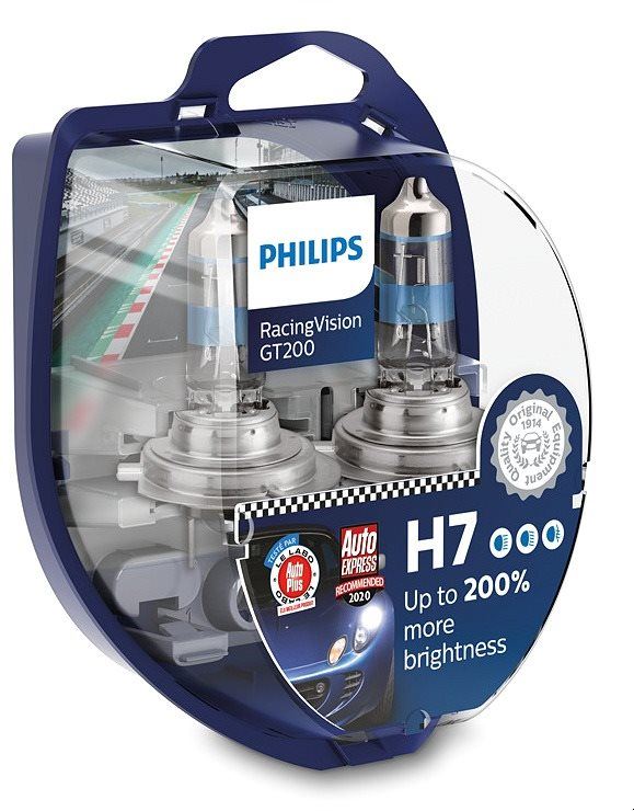 Autožárovka PHILIPS H7 RacingVision GT200 2 ks