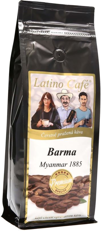 Káva Latino Café Káva Barma Myanmar, mletá 1kg