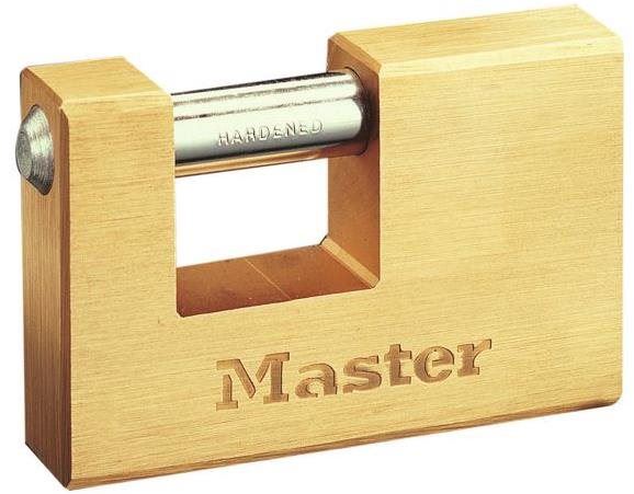 Visací zámek Master Lock Obdélníkový visací zámek Master Lock 608EURD pro všeobecnou ochranu 85mm