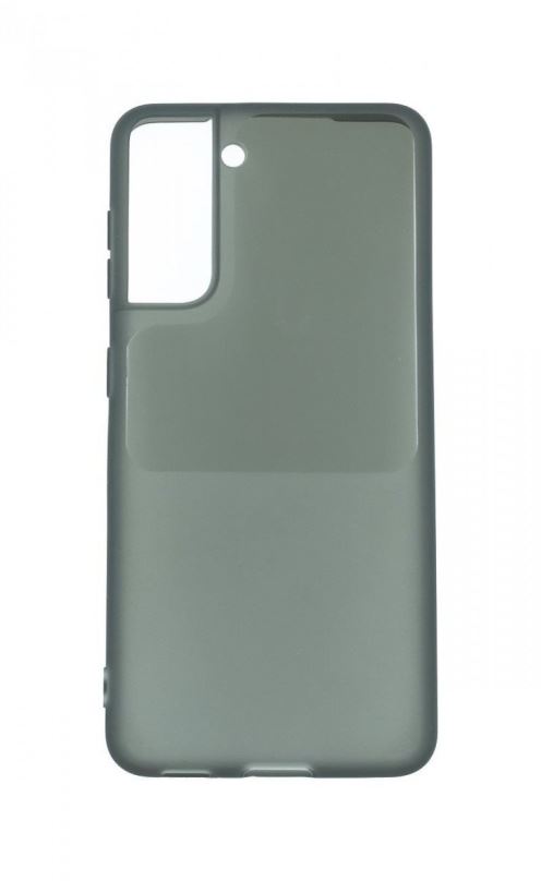 Kryt na mobil TopQ Samsung S21 Plus silikon Window tmavý 63636