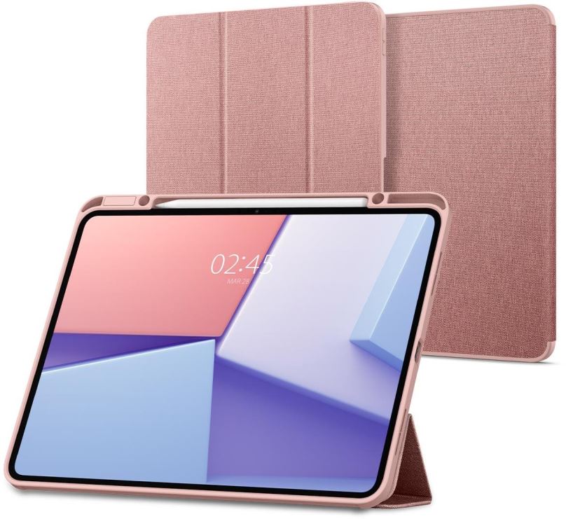 Pouzdro na tablet Spigen Urban Fit Rose Gold iPad Pro 13" M4 (2024)