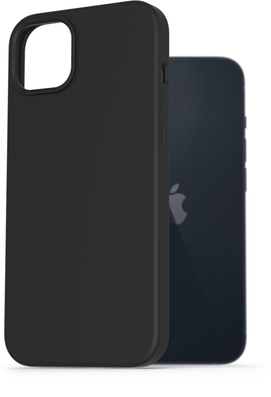 Kryt na mobil AlzaGuard Premium Liquid Silicone Case pro iPhone 14 Plus černé
