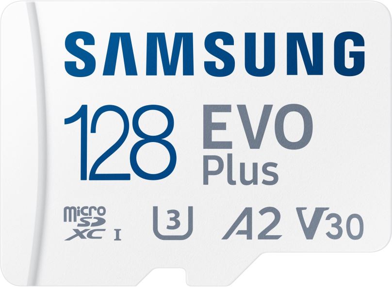 Paměťová karta Samsung MicroSDXC 128GB EVO Plus 2024 + SD adaptér
