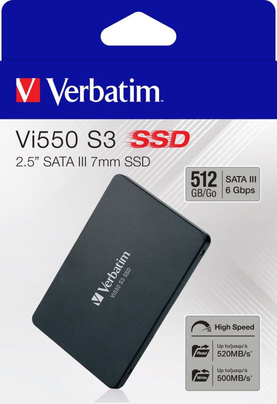 SSD disk Verbatim VI550 S3 2.5" SSD 512GB