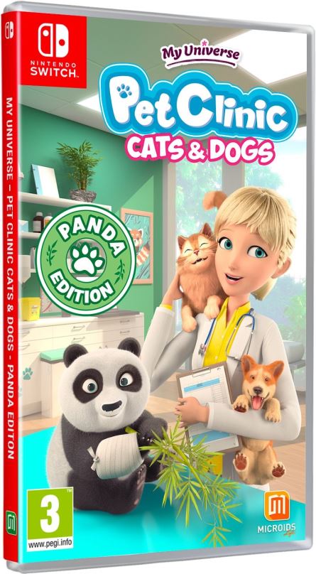 Hra na konzoli My Universe - Pet Clinic: Cats & Dogs - Panda Edition - Nintendo Switch