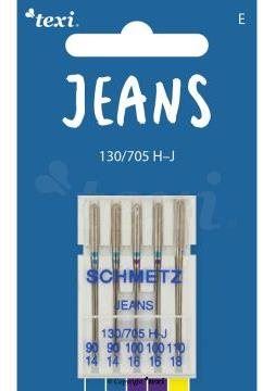 Jehla Jehly na džínovinu Texi Jeans 130/705 H-J 5x90-110