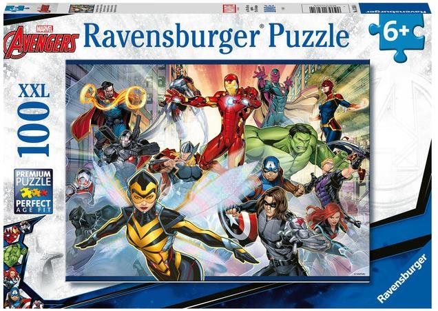 Puzzle Ravensburger puzzle 132614 Marvel: Avengers 100 dílků