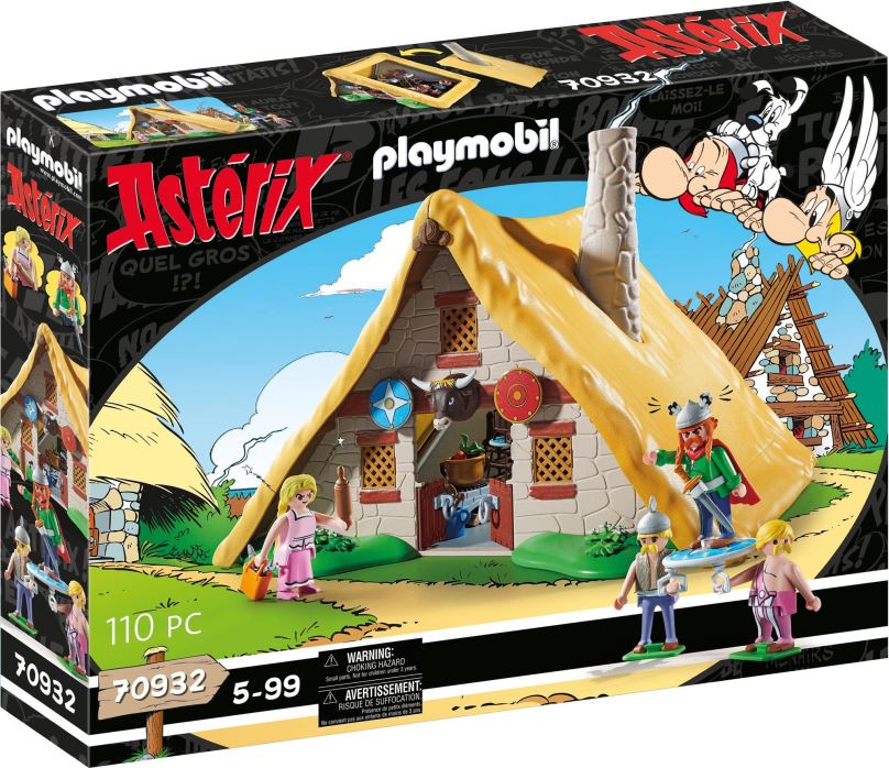 Stavebnice Playmobil 70932 Asterix: Majestatixova chýše