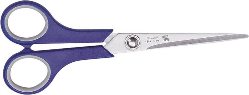 Kancelářské nůžky RON 1491 17 cm modré