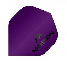 Letky na šipky Mission Letky Logo - Matt Purple F1962